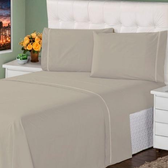 Imagem da oferta Jogo de Lençol Casal 400 Fios 3 Peças Ponto Palito Aconchego Casa Dona