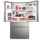 Imagem da oferta Geladeira Electrolux French Door Inox Inverter 540L - DM91X