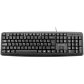 Imagem da oferta Teclado com Fio Slim Conexão USB Cabo de 150cm Resistente Água Preto Multi - TC065