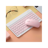 Imagem da oferta Kit Teclado E Mouse Bluetooth 5.2 Compatível Pc IOS e ANDROID