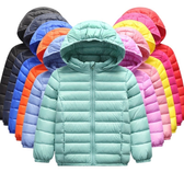 Imagem da oferta Jaqueta De Algodão Para Crianças De 1-10 Anos Quente Com Capuz Leve