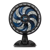 Imagem da oferta Ventilador de mesa Arno VE70 com pás azul estrutura preto 40cm de diâmetro 127V
