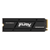 Imagem da oferta SSD Kingston Fury Renegade 1TB M.2 NVMe 2280 Leitura 7300MBs e Gravação 6000MBs Com Dissipador SFYRSK/1000G