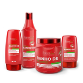 Imagem da oferta Kit Banho de Verniz Morango Profissional Completo Forever Liss