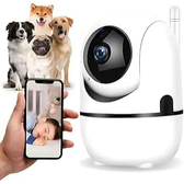 Imagem da oferta Babá Eletrônica Câmera Wi-Fi de Segurança IP Full HD 1080p Visão Noturna Áudio Bidirecional Monitoramento Remo