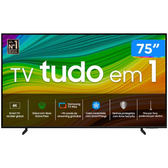 Imagem da oferta Smart TV 75" 4K UHD QLED SAMSUNG 75Q60DA Wi-Fi