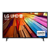 Imagem da oferta Smart TV LG 43" 4K LED UHD ThinQ AI UT80 3 HDMI - 43UT8000PSA