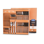 Imagem da oferta Brinox - Faqueiro Siena 42 Peças - Aço Inox