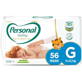 Imagem da oferta Personal Fralda Baby Premium Protection G 56 Unidades