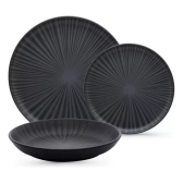Imagem da oferta Aparelho De Jantar 18 Peças Oxford Flat Ônix Cor Preto Monocromático