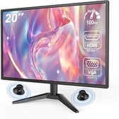 Imagem da oferta Monitor 20 Polegadas HD v Taxa de Atualização 75Hz Alto-falantes Integrados Tempo de Resposta 5ms Conexões HDMIVGA P