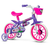 Imagem da oferta Bicicleta Bike Criança 2 A 5 Anos Aro 12 Nathor Infantil C Rodinha MENINO e MENINA de 90cm a 1m