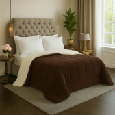 Imagem da oferta Coberdrom Pele De Carneiro Casal Queen Edredom E Manta