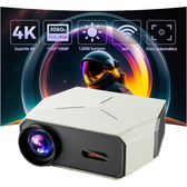 Imagem da oferta Bettdow Projetor 4k 12000 Lumens Full Hd 1080p Compatível Com Android 9 Smart Projetores Retroprojetor Portatil 350 ANS