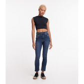 Imagem da oferta Calça Cigarrete em Jeans com Bolsos