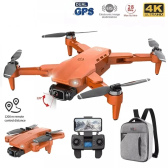 Imagem da oferta Drone l900 pro 4k profissional 5g gps hd câmera dupla fotografia sem escova dobrável quadcopter rc distância 1.2km dr