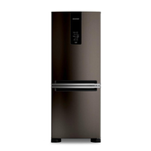 Imagem da oferta Geladeira Brastemp Eclipse Collection Frost Free Inverse A+++ 447L Black Inox com Smart Flow e Fresh Box - BRE57FE - 110V