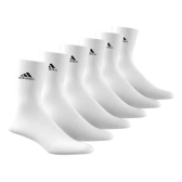 Imagem da oferta Kit 6 Pares Meias Cushioned Sportswear Crew Adidas