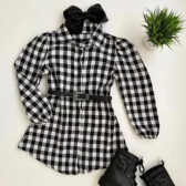 Imagem da oferta Roupa Infantil Xadrez Menina Festa Junina