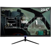 Imagem da oferta Monitor Gamer Curvo Mancer Valak 24" FHD 1ms 180Hz - MCR-VKZ180H-BL01