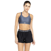 Imagem da oferta Top Fitness Under Armour com Bojo Infinity Alta Sustentação Crossover - Adulto