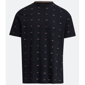 Imagem da oferta Camiseta Regular em Algodão com Estampa de Tubarões - Tam PP