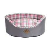 Imagem da oferta Cama Europa Xadrez Bichinho Chic Rosa G