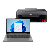 Imagem da oferta Kit Notebook Lenovo IdeaPad 3i i5-1135G7 8GB SSD 256GB Iris Xe Graphics G7 Tela 15.6" FHD W11 82MD0007BR + Impressora Canon Mega Tank G3