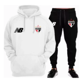 Imagem da oferta Kit Conjunto Moletom Canguru Grandes Times Macio Quente