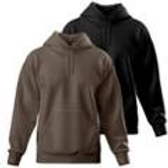 Imagem da oferta Kit 2 Blusas De Frio Moletom Liso Casaco Inverno Masculino