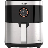 Imagem da oferta Fritadeira Air Fryer Sem Óleo Ofrt660 Preta/inox Oster 4,8l Cor Preto 110V