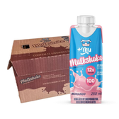Imagem da oferta +Mu Mulkshake Bebida Proteica Sabor Morango - Pack 12 unidades 250 mL