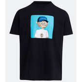 Imagem da oferta Camiseta Regular em Algodão com Estampa de Macaquinho Tam PP