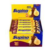Imagem da oferta Banana Brasil Barra De Frutas Supino Original Banana Com Chocolate Ao Leite 24G - 20 Unidades De