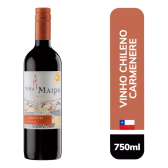 Imagem da oferta Vinho Carménère Mi Pueblo 2020 adega Viña Maipo 750 ml