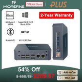 Imagem da oferta Mini PC Morefine S500 AMD Ryzen 5 5600h Wifi 6 sem RAM sem ROM