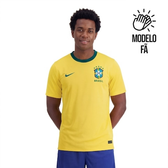 Imagem da oferta Camisa Brasil Nike I 2026/27 Fã Masculina