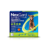 Imagem da oferta NexGard Spectra Antipulgas e Carrapatos e Vermífugo para Cães de 76 a 15kg - 1 tablete