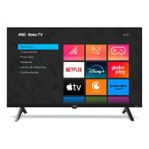 Imagem da oferta Smart TV AOC 40" 40S504578G Roku TV DLED Full HD