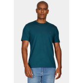 Imagem da oferta Camiseta Aramis Manga Curta Bordado Petroleo