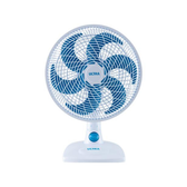 Imagem da oferta Ventilador de Mesa Ultra V-UT-30-01 30cm 6 Pás 3 Velocidades Branco e Azul