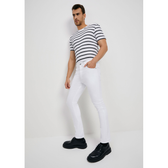 Imagem da oferta Calça Básica Masculina Skinny Em Sarja Com Elastano -  Store