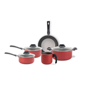 Imagem da oferta Jogo de Panelas Brinox Antiaderente Ceramic Life 5 Peças Zarola