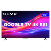 Imagem da oferta Smart TV Semp TCL 50" LED 4K UHD Wi-Fi 50S61