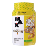 Imagem da oferta 100% Whey Max Titanium X Dr Peanut 900g Paçoca Max Titanium