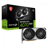 Imagem da oferta Placa de Vídeo MSI NVIDIA GeForce RTX 4070 Super Ventus 2X OC 12GB GDDR6X DLSS Ray Tracing 912-V513-641