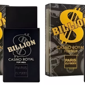 Imagem da oferta Perfume Masculino Billion Casino Royal 100ml Paris Elysees ( 2 UNIDADES )