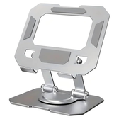 Imagem da oferta Suporte para Tablet em Aço Carbono Com Metal Resistente Apoio para Mesa Pedestal Portátil Dobrável Articulado Base Ro