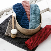 Imagem da oferta Kit 2 Tapetes Banheiro Bolinha Microfibra Antiderrapante Sortidos