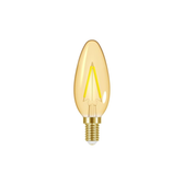 Imagem da oferta Lâmpada LED Filamento Vintage Vela Ambar E14 3W Ambar Taschibra B35 11080380